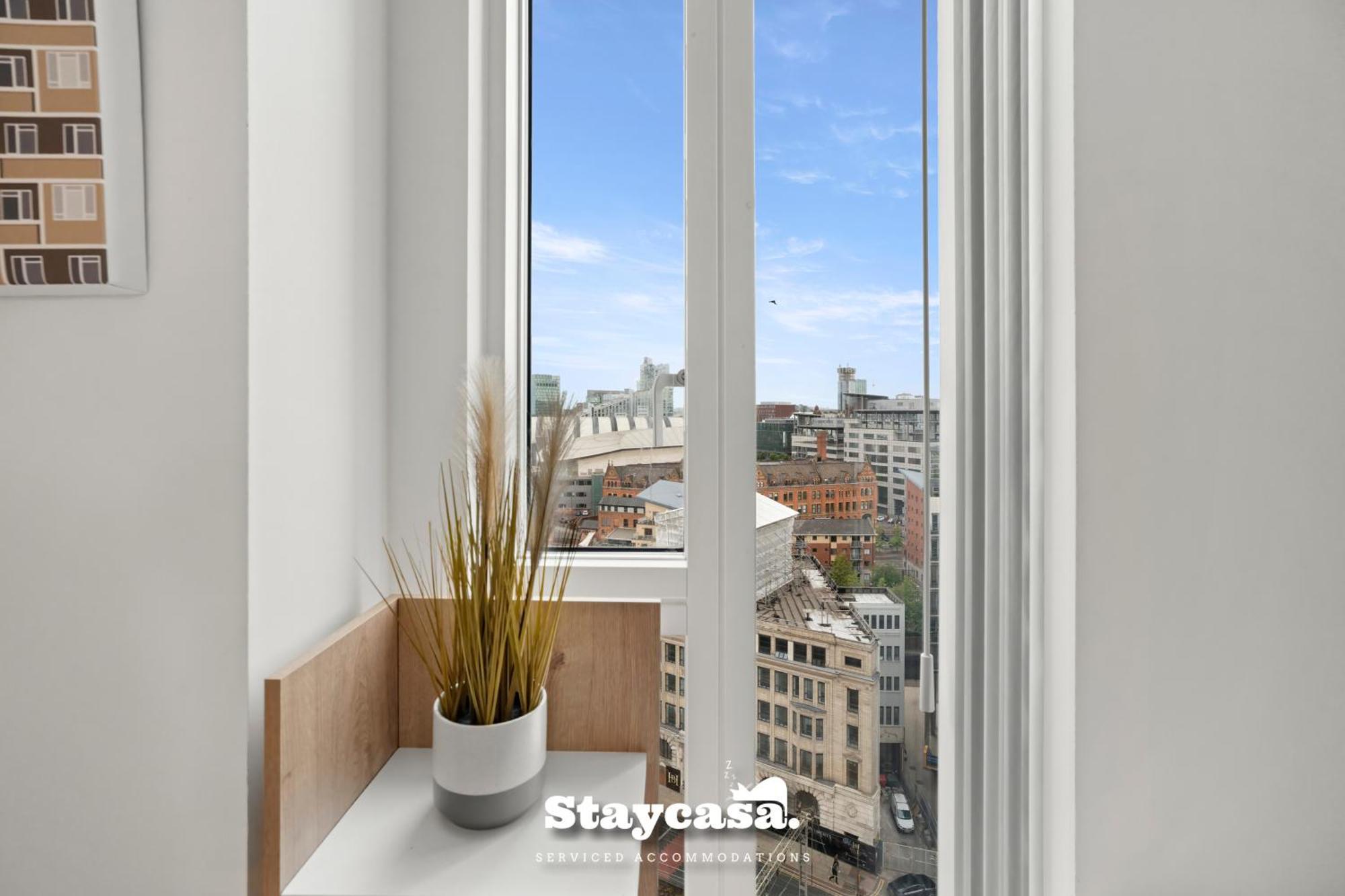 Spectacular Apartment Balcony View In City Centre Manchester Kültér fotó